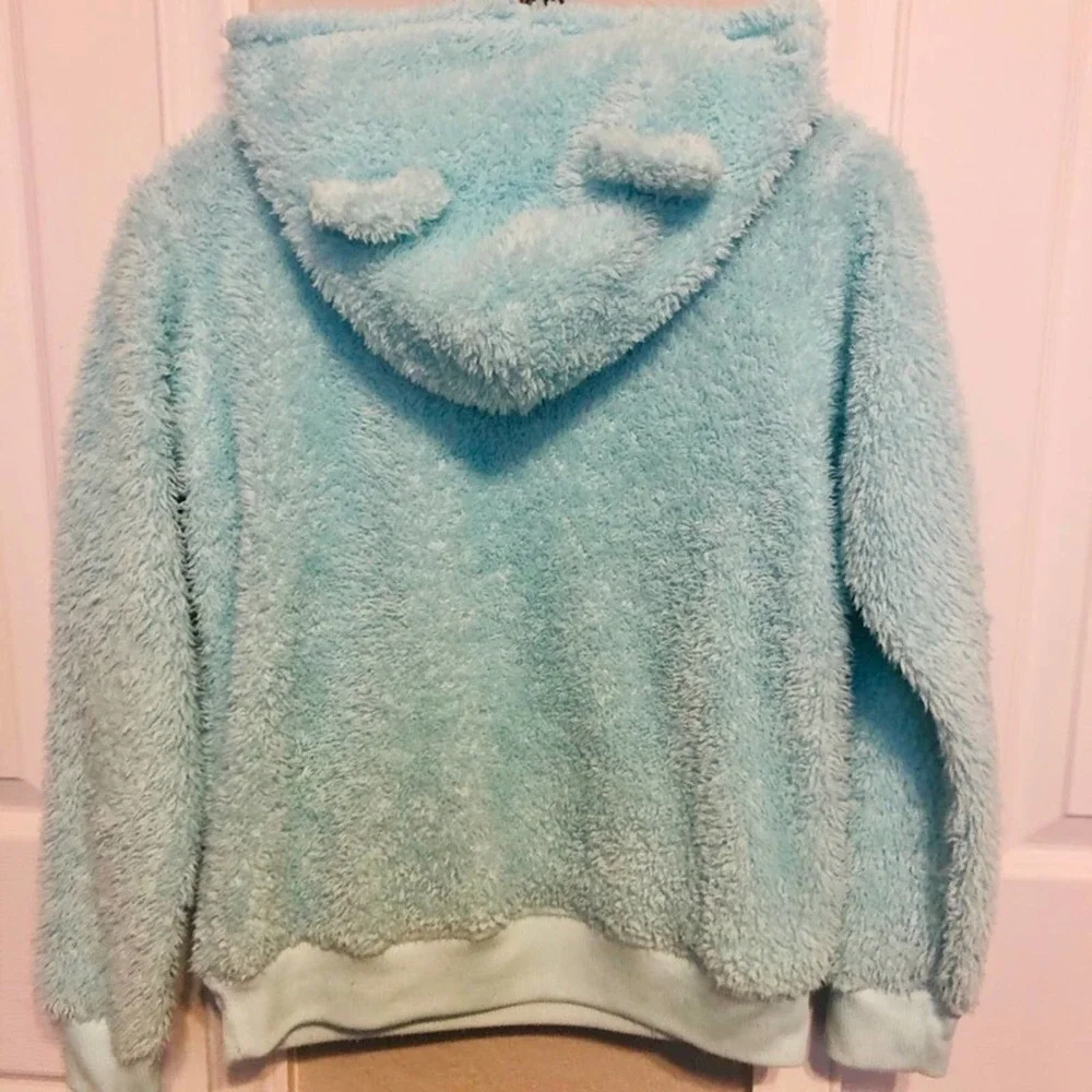 JUSTICE Girl’s Fuzzy Animal Ear Hoodie